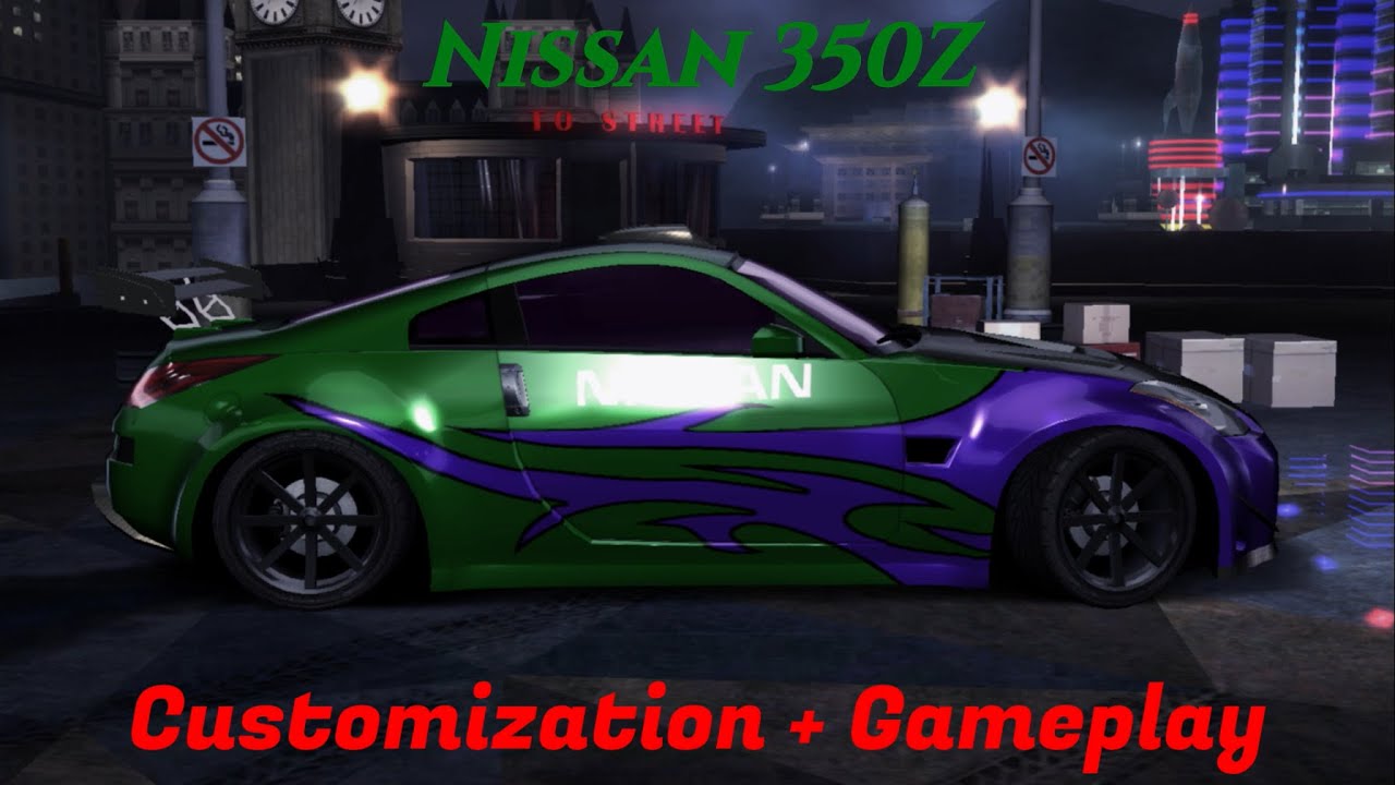 NFS CARBON | Nissan 350Z | Customization and Gameplay