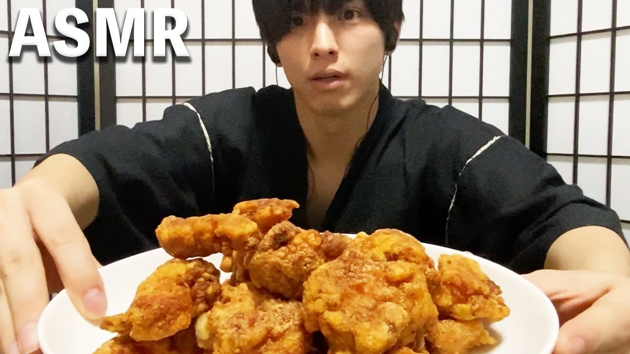 【ASMR】Japanese fried chicken