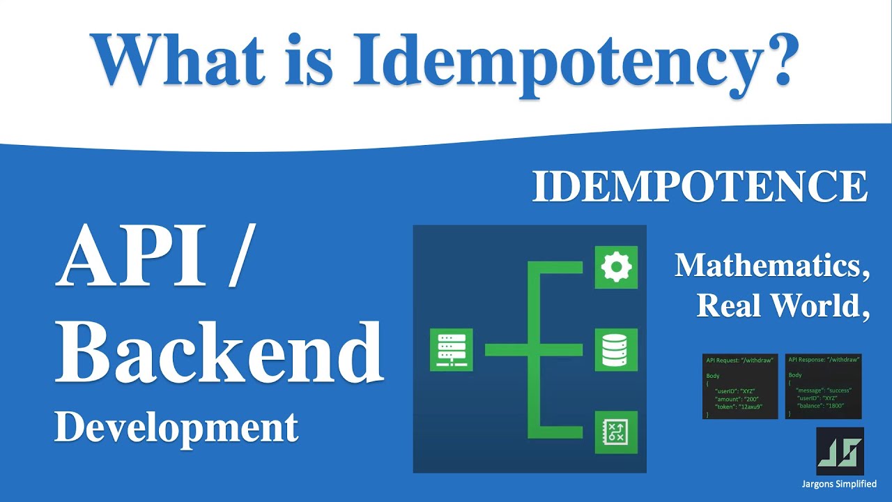 Idempotence | Idempotency in Context of Programming, Backend API & Mathematics | Idempotent