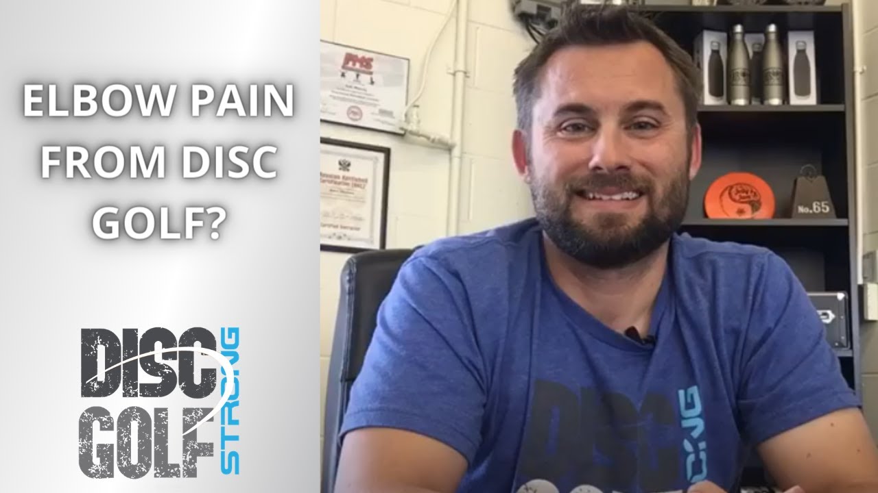Do you have elbow pain from Disc Golf? Here's why and how to relieve it.