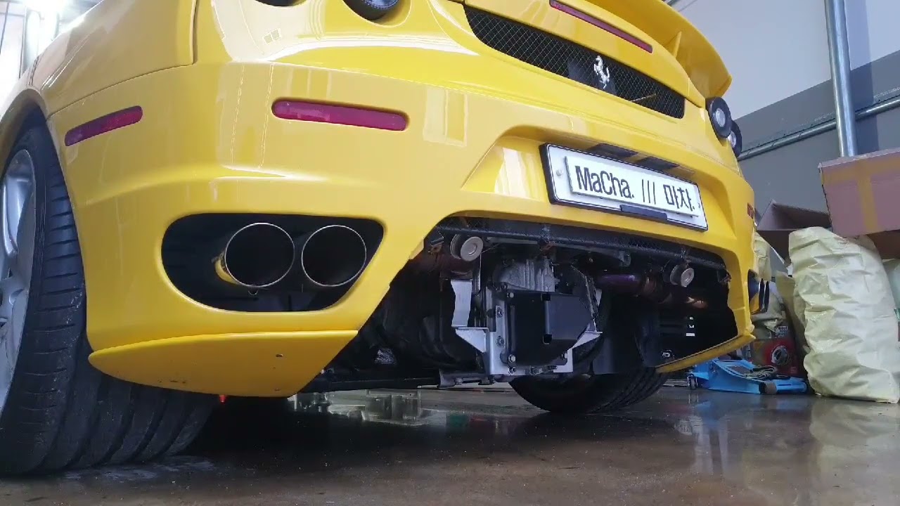 Ferrari F430 Novitec Exhaus Cold Start Sound.