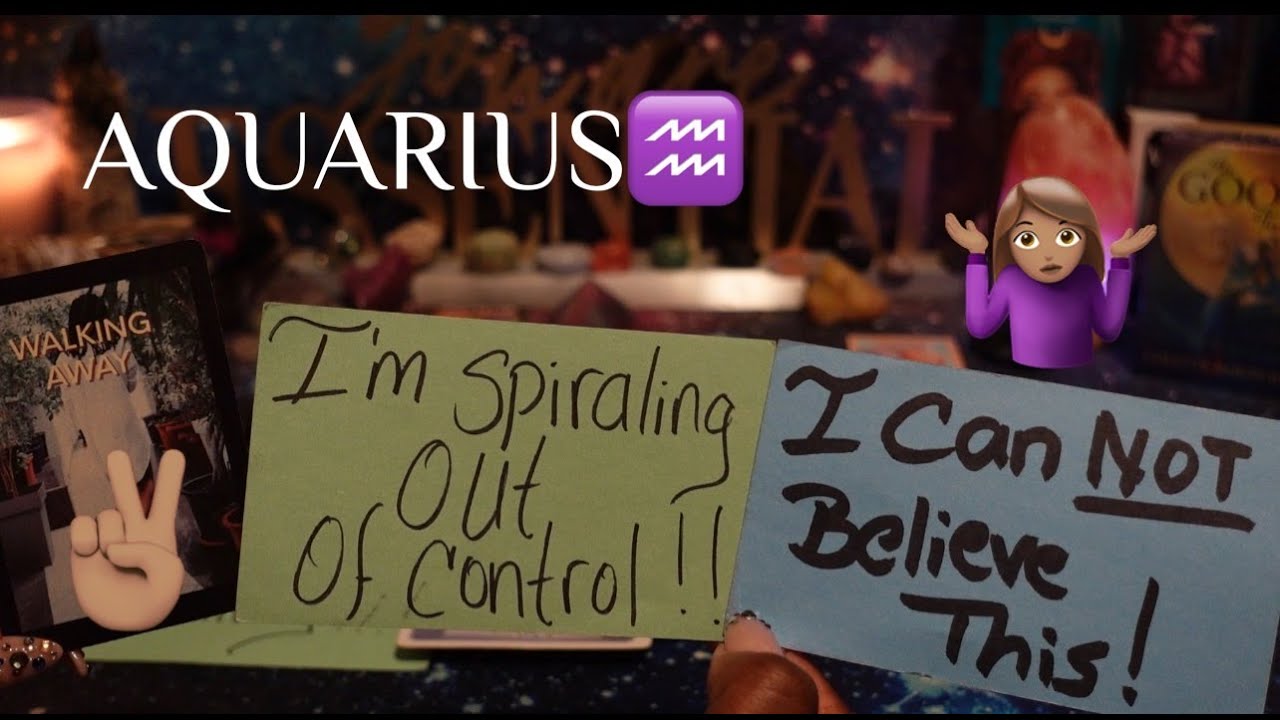 AQUARIUS♒️This Spiral of theirs is CRAZY SCARY 😳... THE PLAN?? TO BREAK YOU👀 NOW LOOK AT THEY A$$🥶