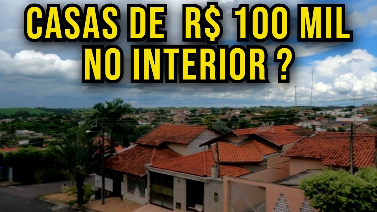 9 Cidades Com Casas e Terrenos BARATOS no Interior para INVESTIR ou MORAR