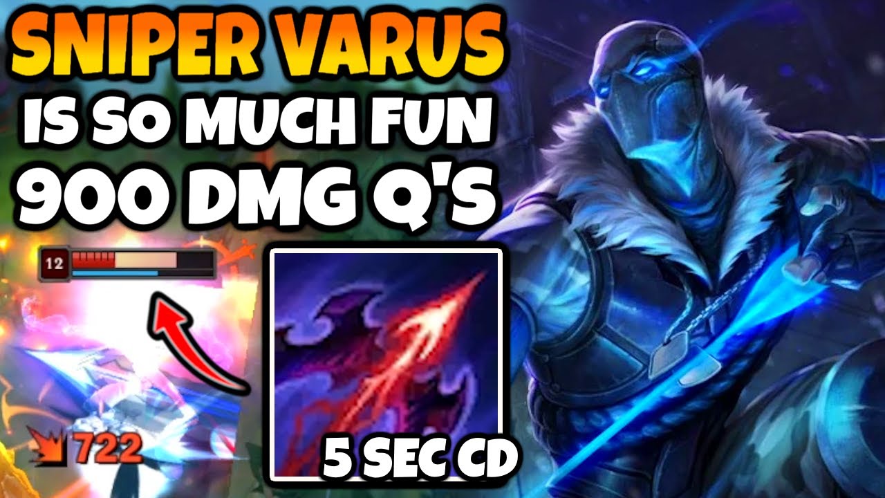 SNIPER VARUS MID does HALF HP Q's on almost NO CD