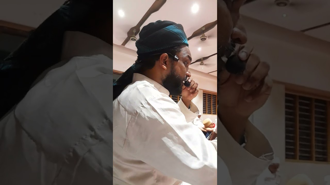 Digital Archive | Mamburam Thangal Speech by Saeed Wafy Appla, Jeelani Nagar Mosque