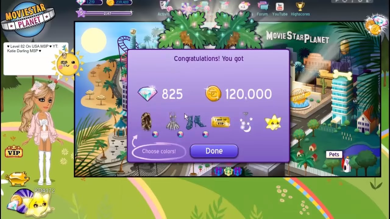 One Month VIP + 2 Diamond Packs On UK MSP!