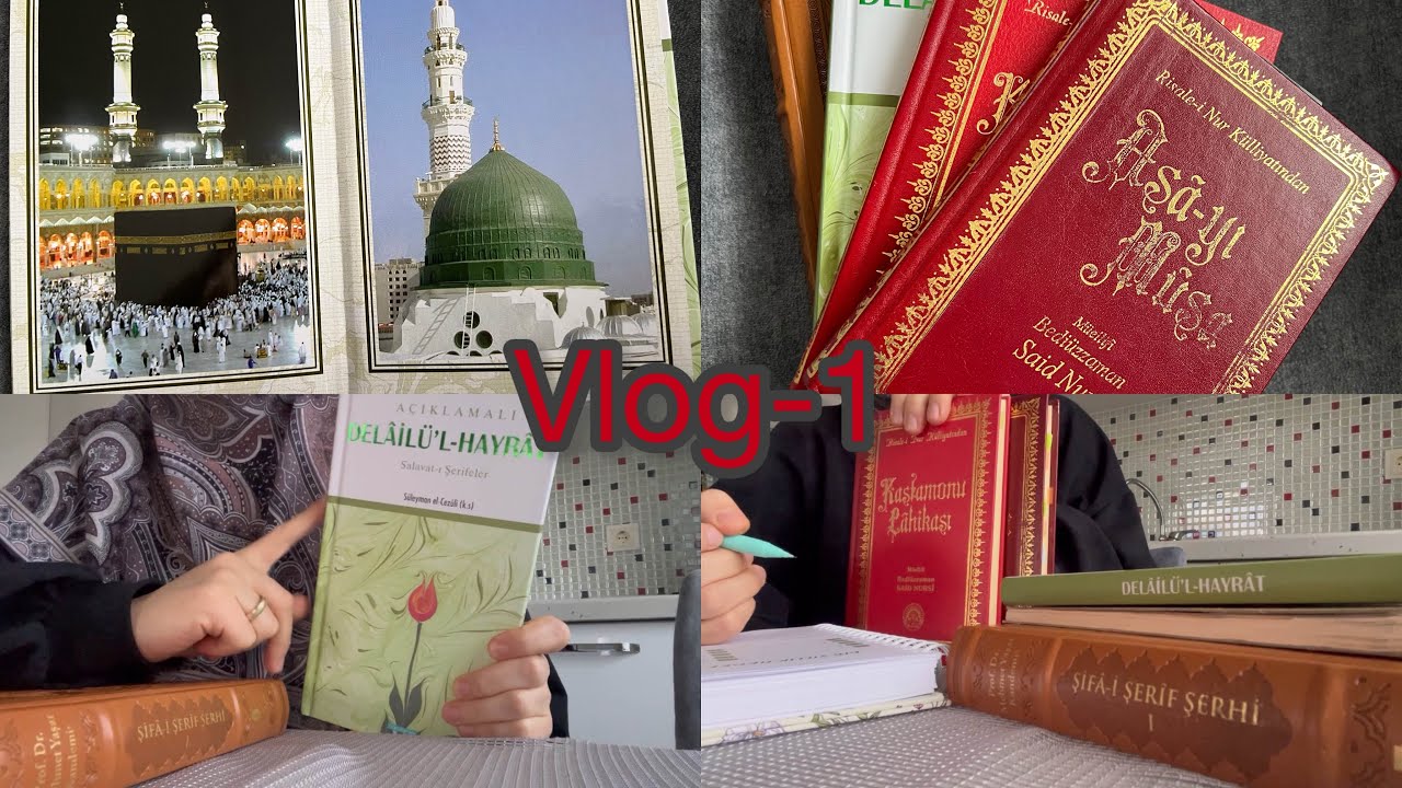 İslami Ajanda, Risale-i Nur Hatmi, Şifa-i Şerif, Umre hatıralarım 🥹