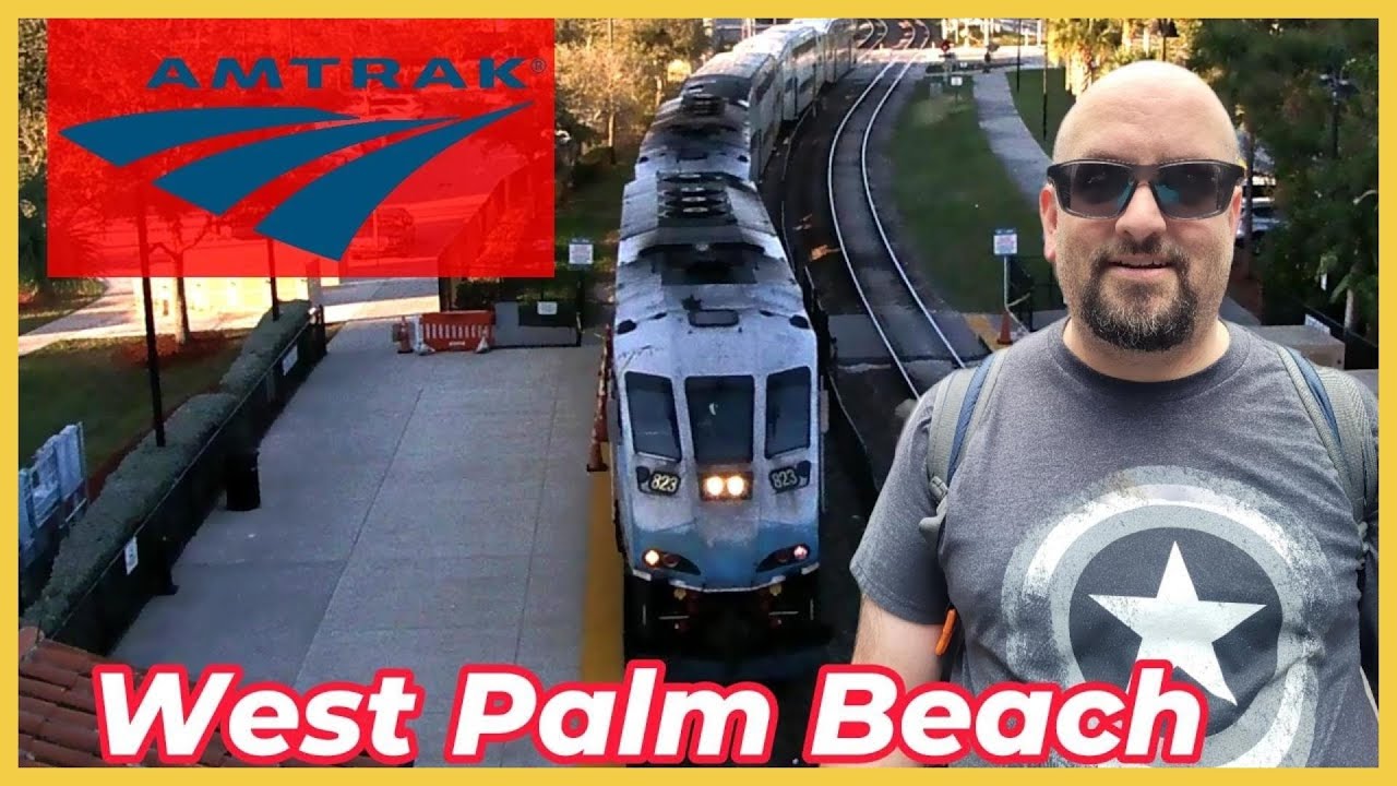 🚆 Amtrak West Palm Beach Station Tour | Inside Florida’s Historic Train Hub! 🚉🌴