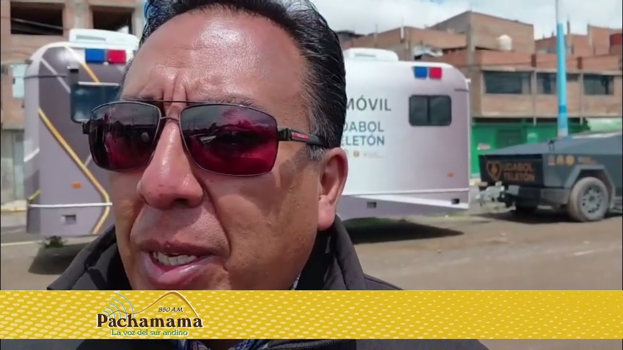 Hospitales móviles se exhiben en Puno
