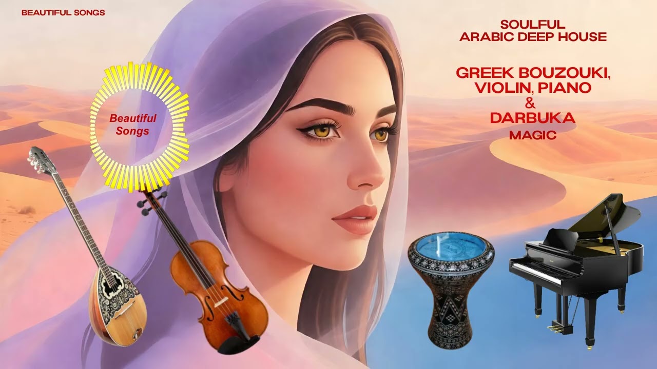 Soulful Arabic Deep House: Greek Bouzouki, Violin, Piano & Darbuka Magic