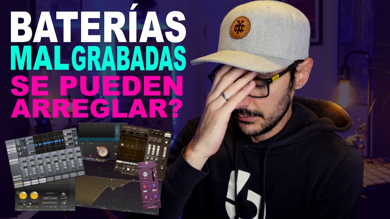 5 Técnicas de Mezcla para BATERÍAS MAL GRABADAS | Pueden llegar a sonar bien?