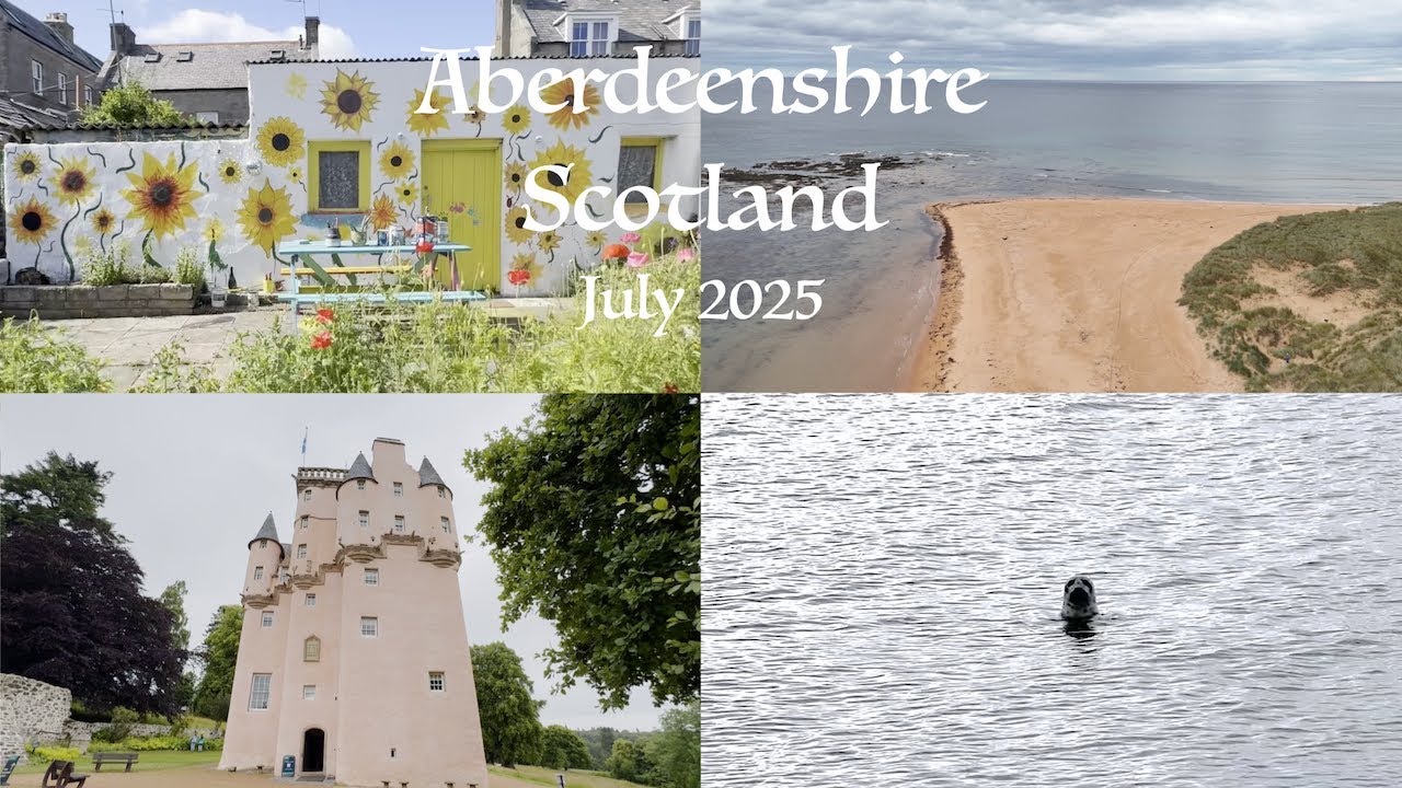 Aberdeenshire Scotland | Exploring the city coastline wildlife and history of this beautiful region