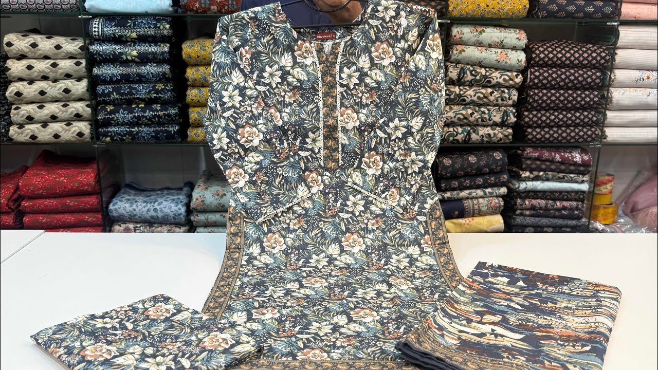 BIN SAEED KHADDER NEW PRINT 3PC || WHOLESALE || NEW ARRIVAL WINTER COLLECTION