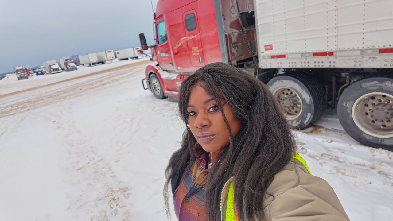 DISPATCHER UPSET! I MISSED MY WALMART APPOINTMENT | TRUCKING THROUGH A SNOW STORM