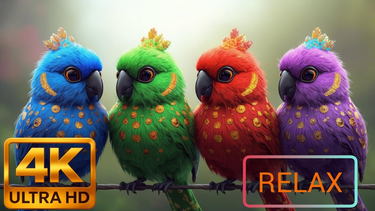 1 Hour of Birds on Branches &ndash; Peaceful Nature Ambience with Soft Piano & Gentle Breeze