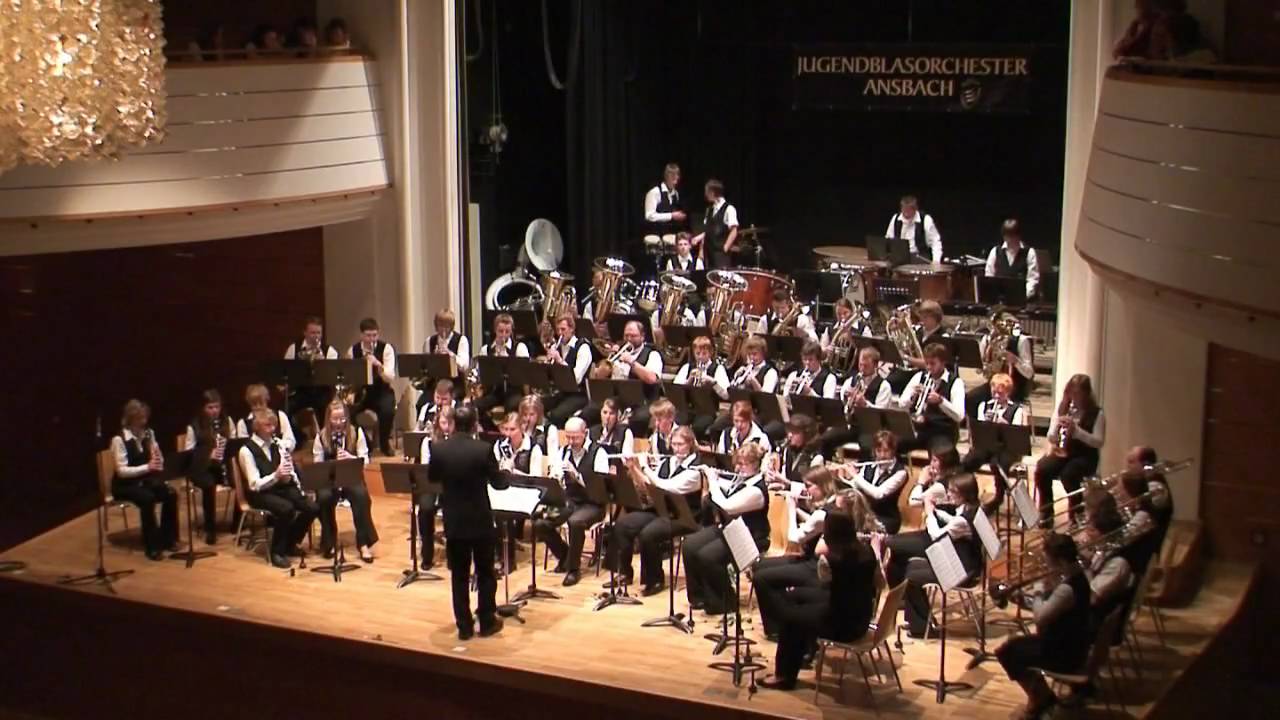 It Don't Mean A Thing, gespielt vom Jugendblasorchester der Städtischen Musikschule Ansbach