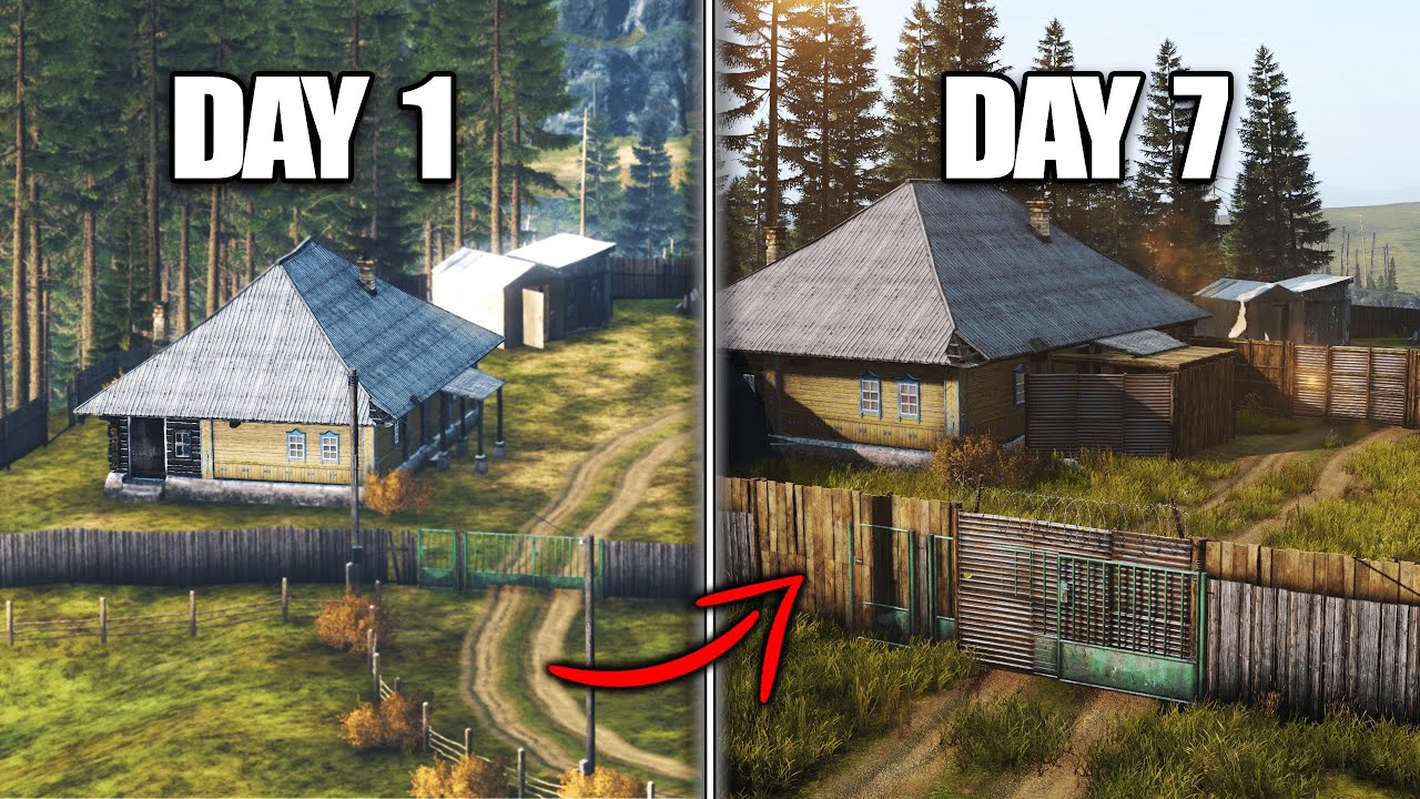 Строю уютную базу в DayZ!