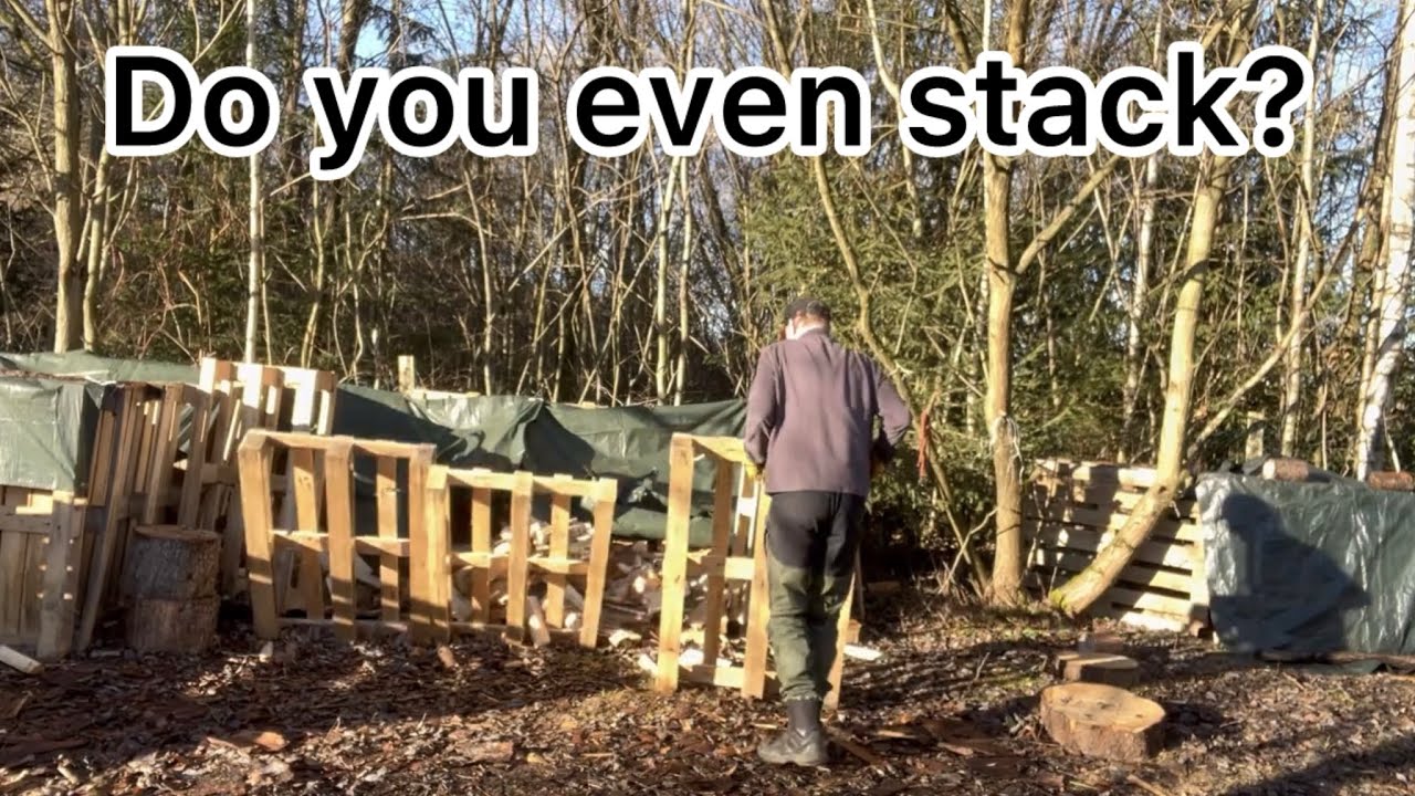 What no one tells you about stacking or piling firewood