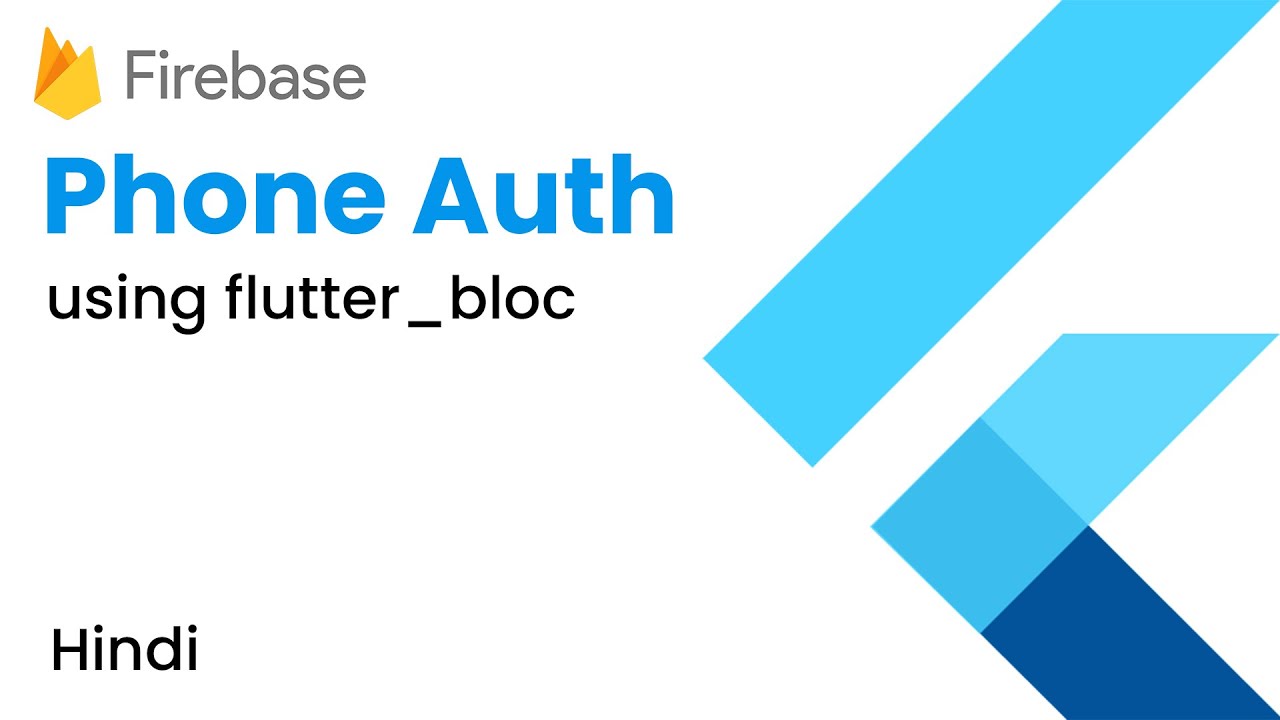 Phone Authentication using BLoC | BLoC Explanation and Usage | Hindi