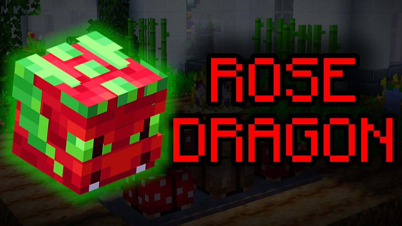 How I Got The ROSE DRAGON in Hypixel SkyBlock (Guide)