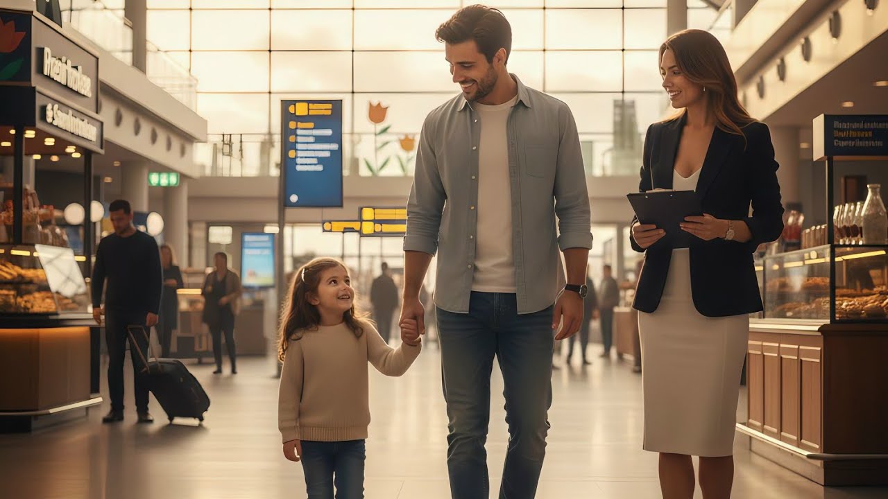 Single Dad Janitor Answered A Call In DUTCH In Front Of A Millionaire - Then She Asked To See Him.