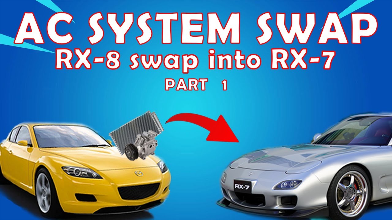 Mazda Rx-7 Repair Part 1: How To Upgrade Your AC System From R12 To R134a