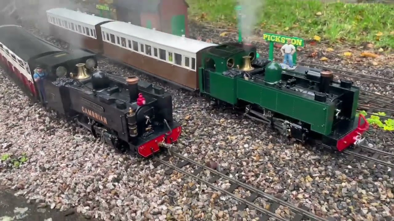 More Steam and Diesel running on the SMET garden railway