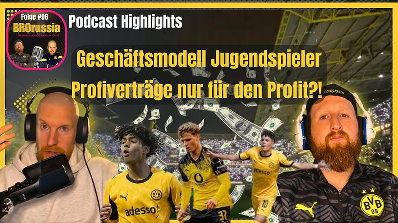 BVB und die Jugendspieler I Bekommen sie noch eine faire Chance oder geht es nur um den Profit?!