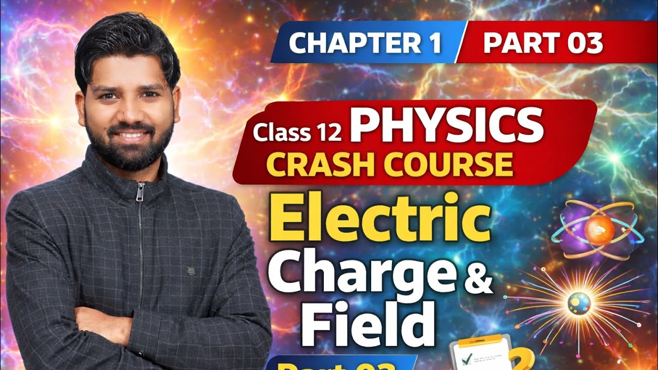 Class 12 physics//electric charge and field//most important derivation//part 03 🔥🔥🔥🔥🔥🔥
