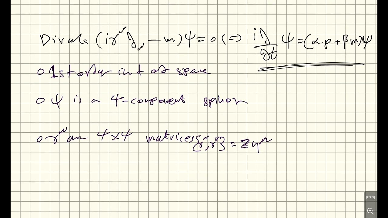 klein gordon equation vs dirac equation