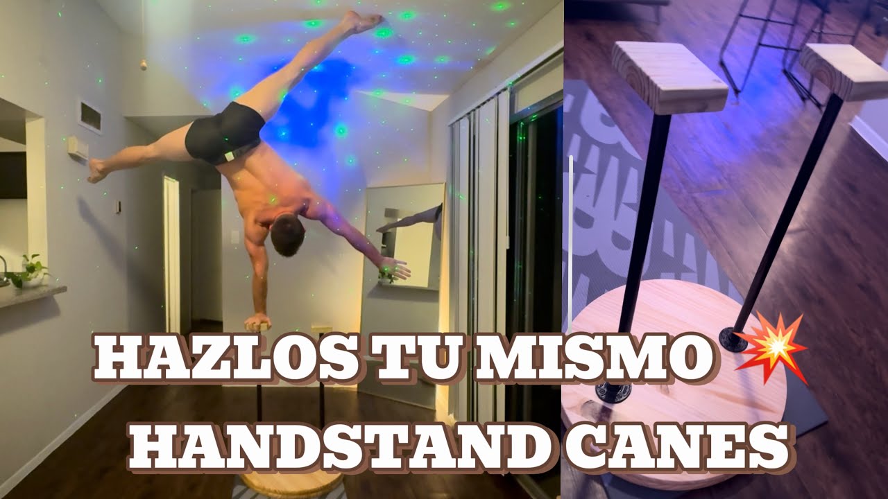 👉 Cómo Construí Mis Handstand Canes – Tutorial Paso a Paso🔥⭐️