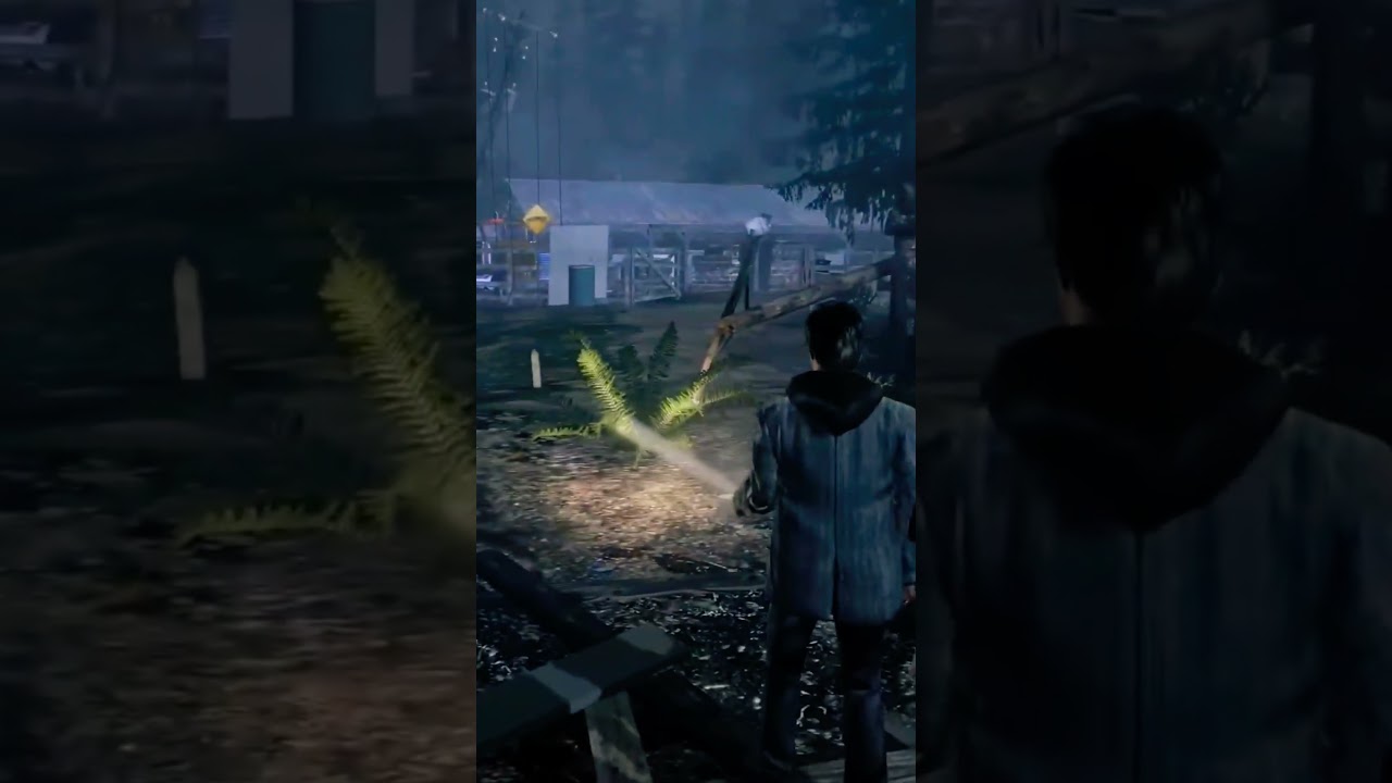 Невидимый пинок! 👻👟👀😮 #video #videoshorts #videos #alanwake #horror #horrogame #ghost #games