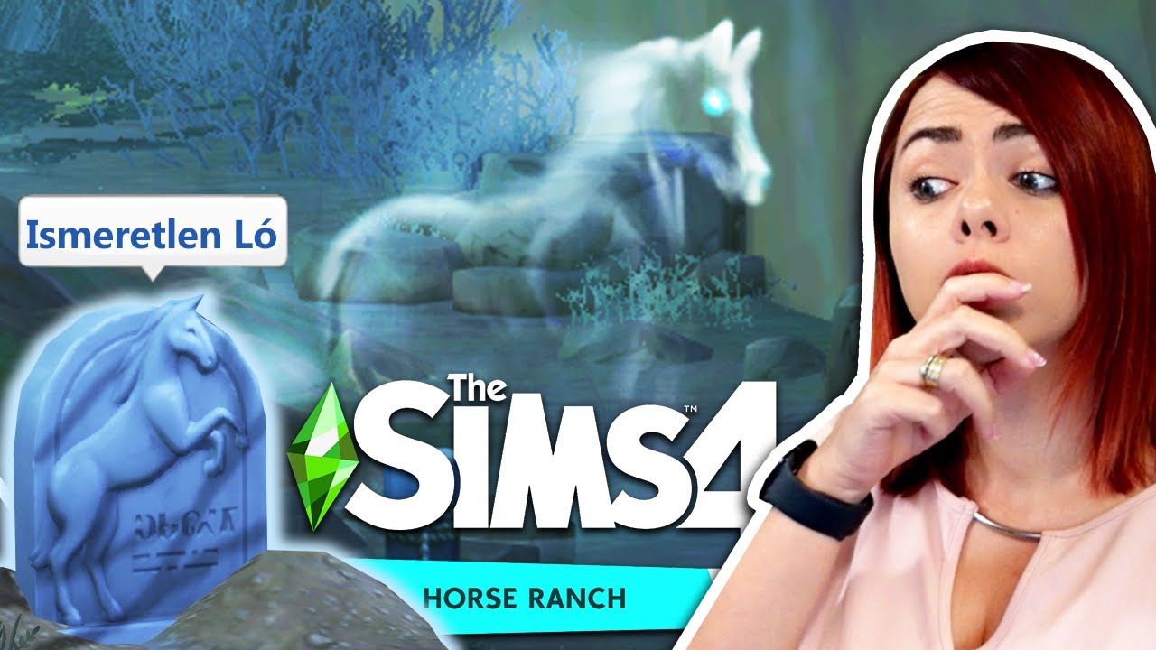 AZ ISMERETLEN LÓ SZELLEME! 👻🐴 - The Sims 4 - Horse Ranch #6