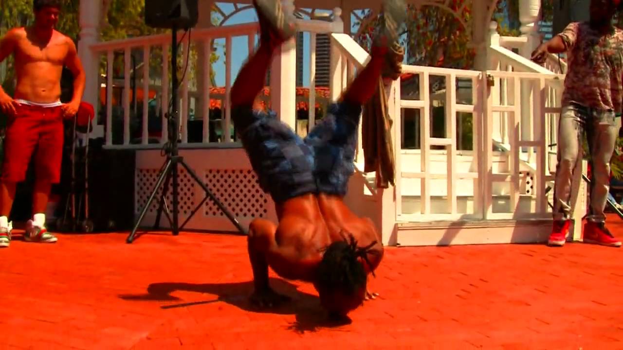 Handstand Pushups- Tiger Bend Push Ups by Calypso Tumblers Raymond Bartlette