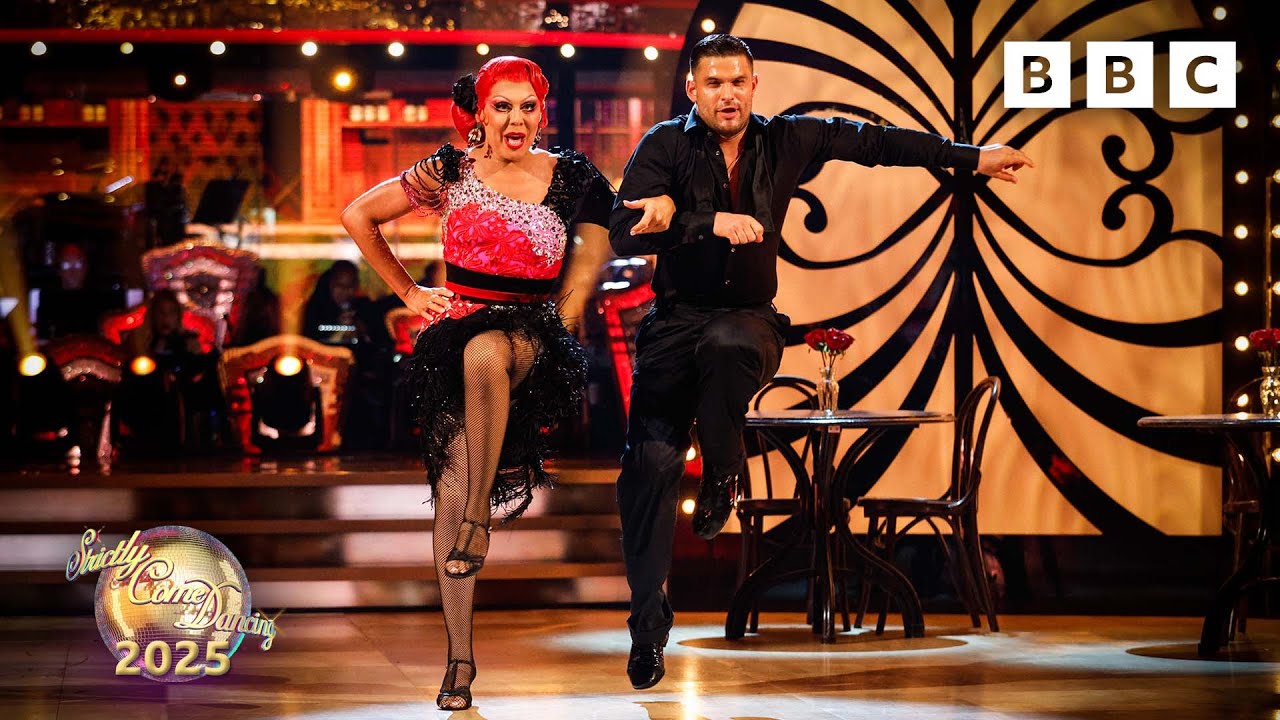 La Voix and Aljaž &Scaron;korjanec Jive to Objection (Tango) by Shakira ✨ BBC Strictly 2025