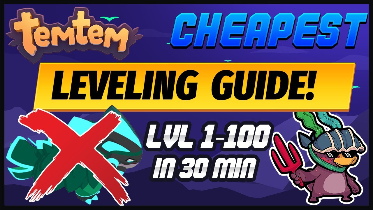 TEMTEM LEVELING 1-100 in 30 Mins |15-25k PANSUNS ONLY | ARBURY 0.9.4 Updated GUIDE