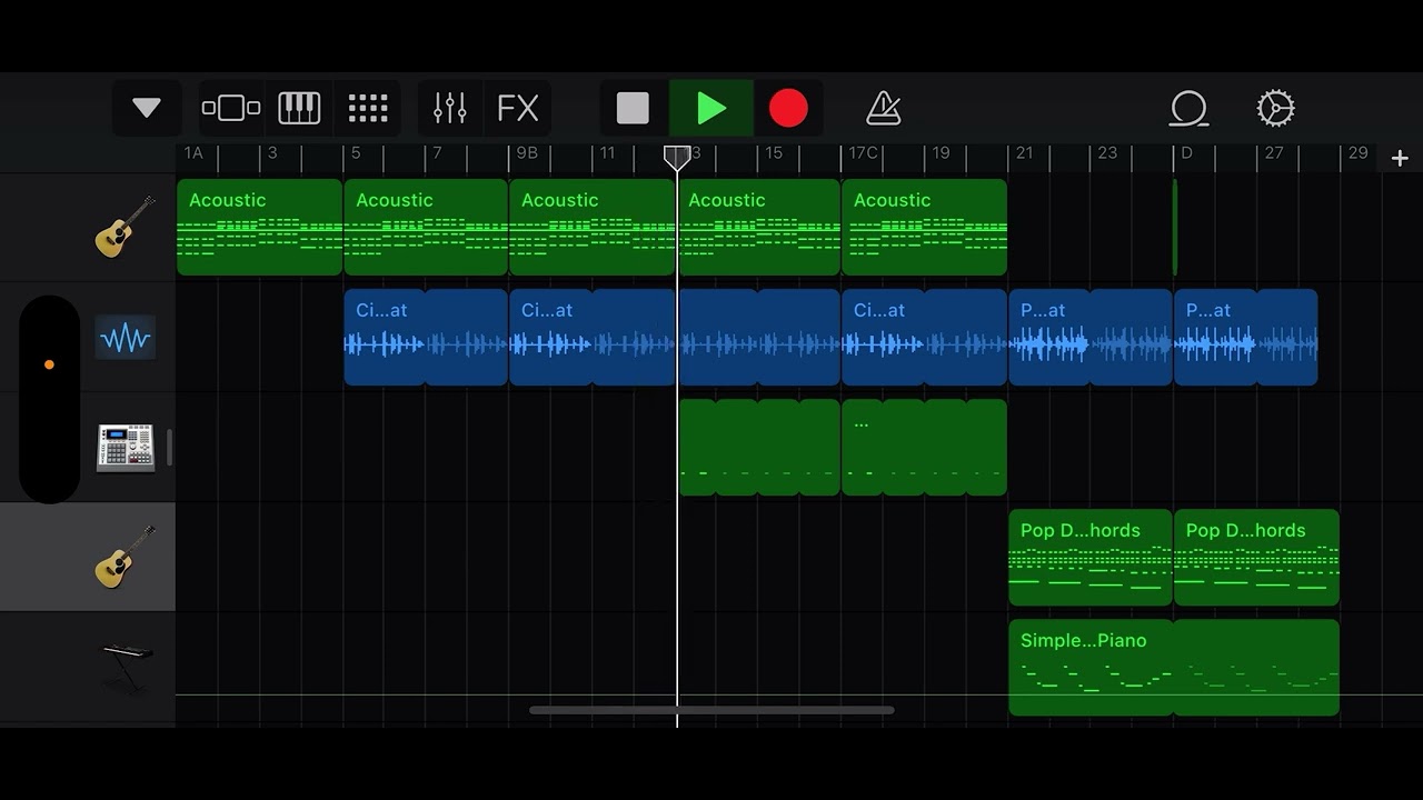 GarageBand 자작곡 (1)
