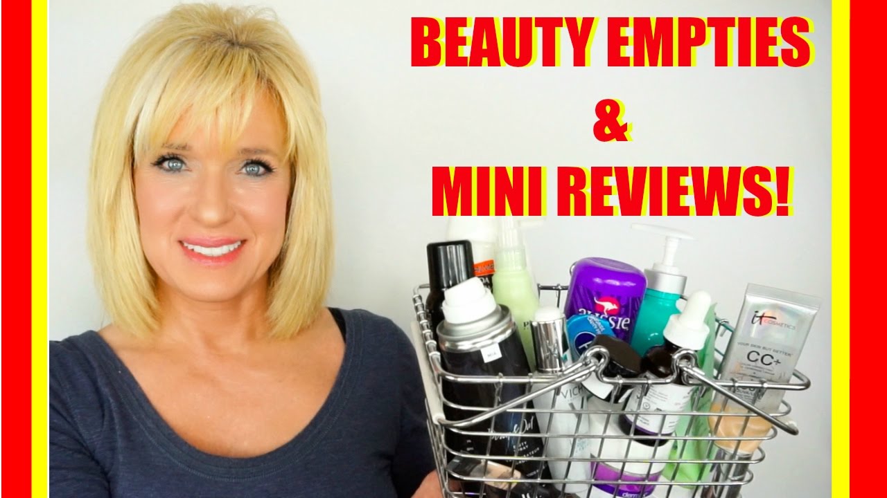 Beauty Empties & Mini Reviews! December & January Empties!