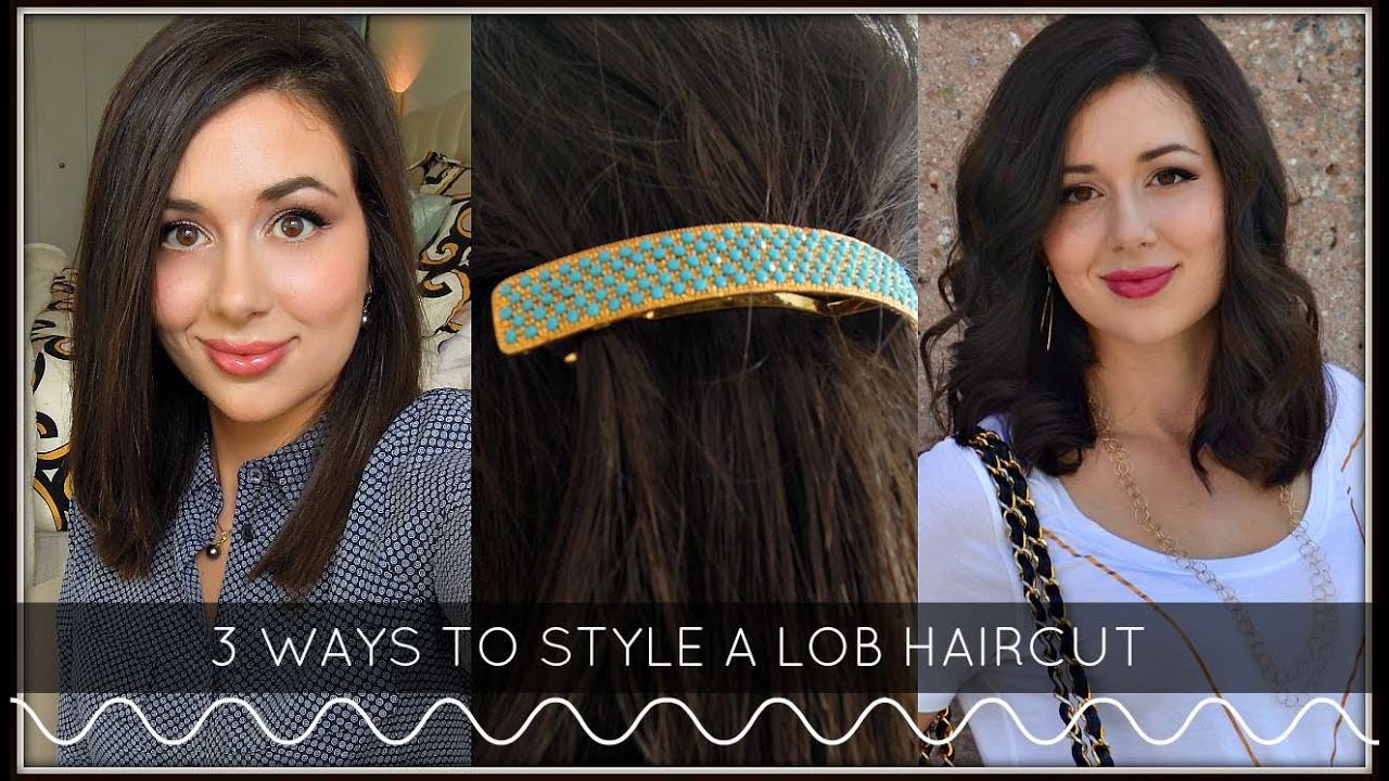 3 Ways to Style a LOB | Hair Tutorial