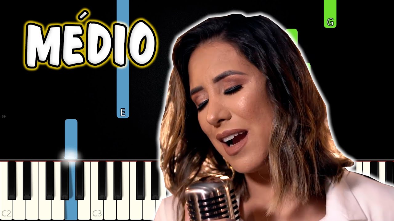 Oceanos - Ana Nóbrega | Versão Médio | Piano e Teclado Tutorial