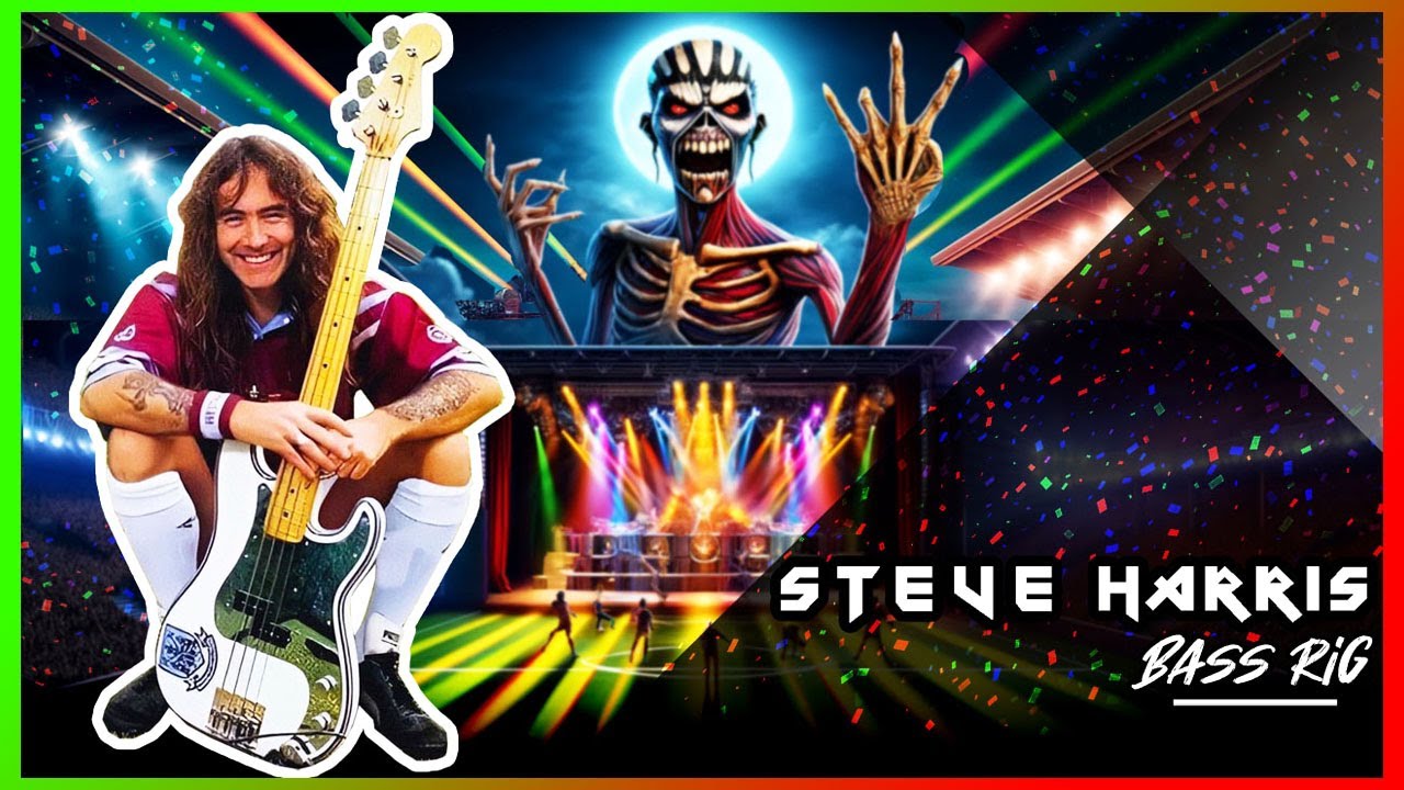 How Steve Harris Went From Soccer Star to Iron Maiden | Bass Rig