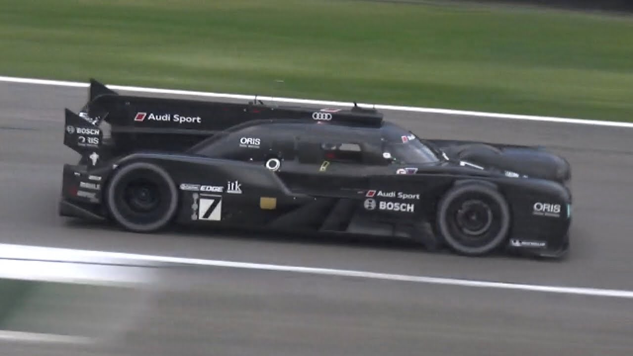 2016 Audi R18 LMP1 Le Mans Kit Spied Testing @ Monza Circuit!