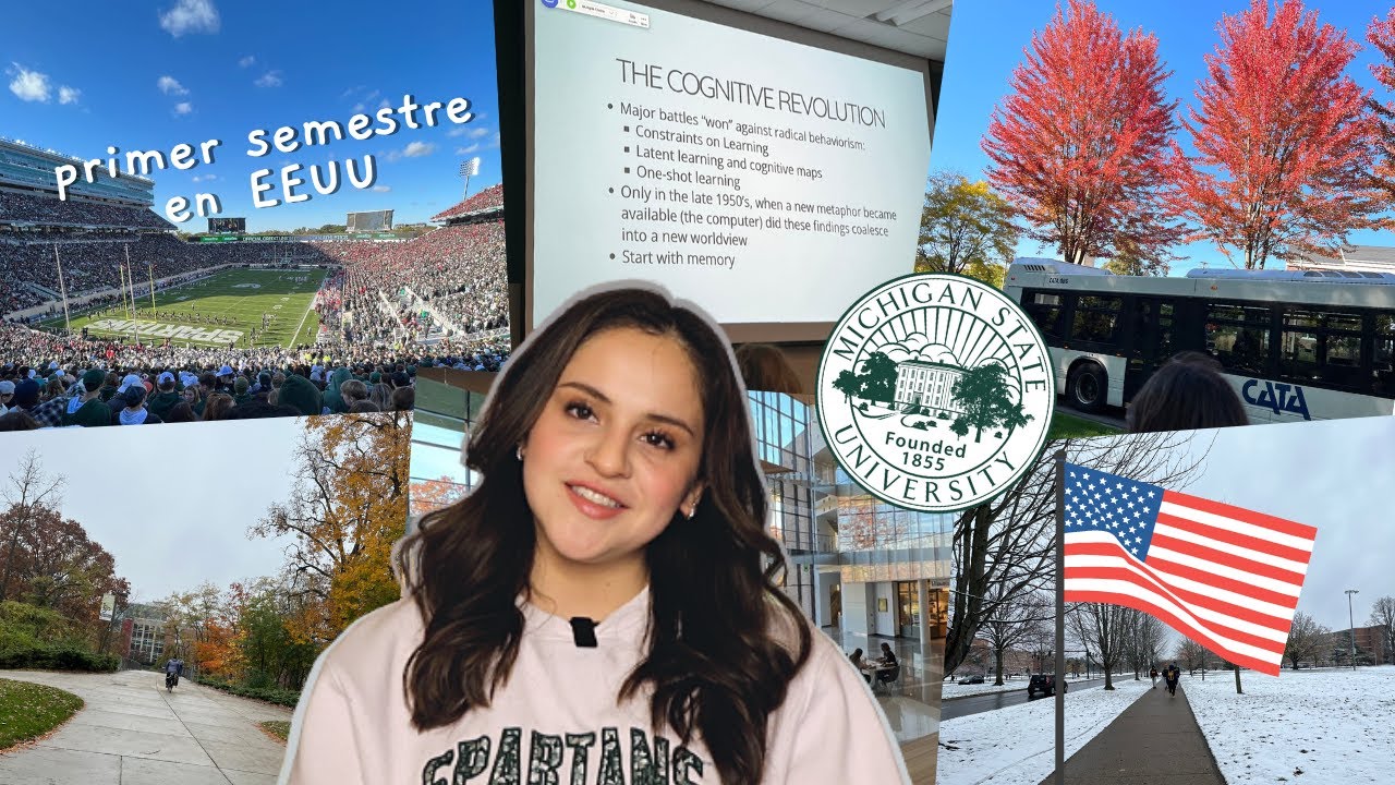 mi primer semestre en una universidad de EEUU || fall 2022 en Michigan State University