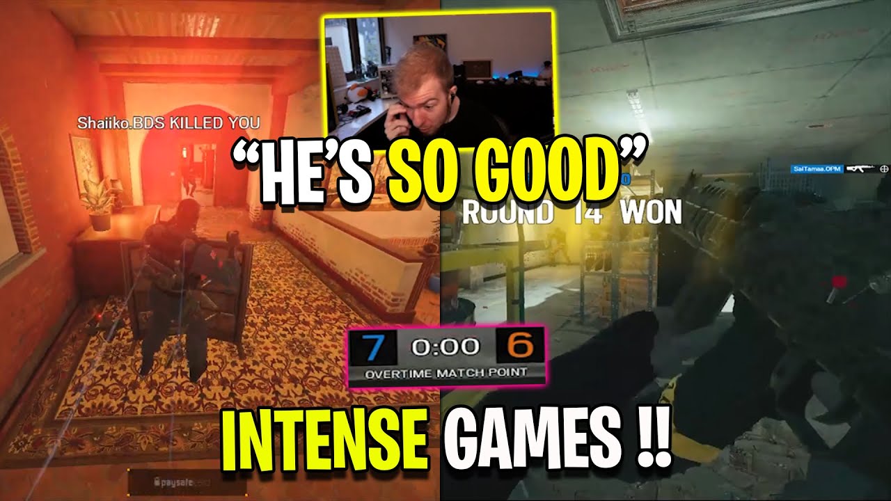 When Pengu faces Shaiiko in Faceit Pro League (Siege Gods)! | Most Intense Games - Rainbow Six Siege