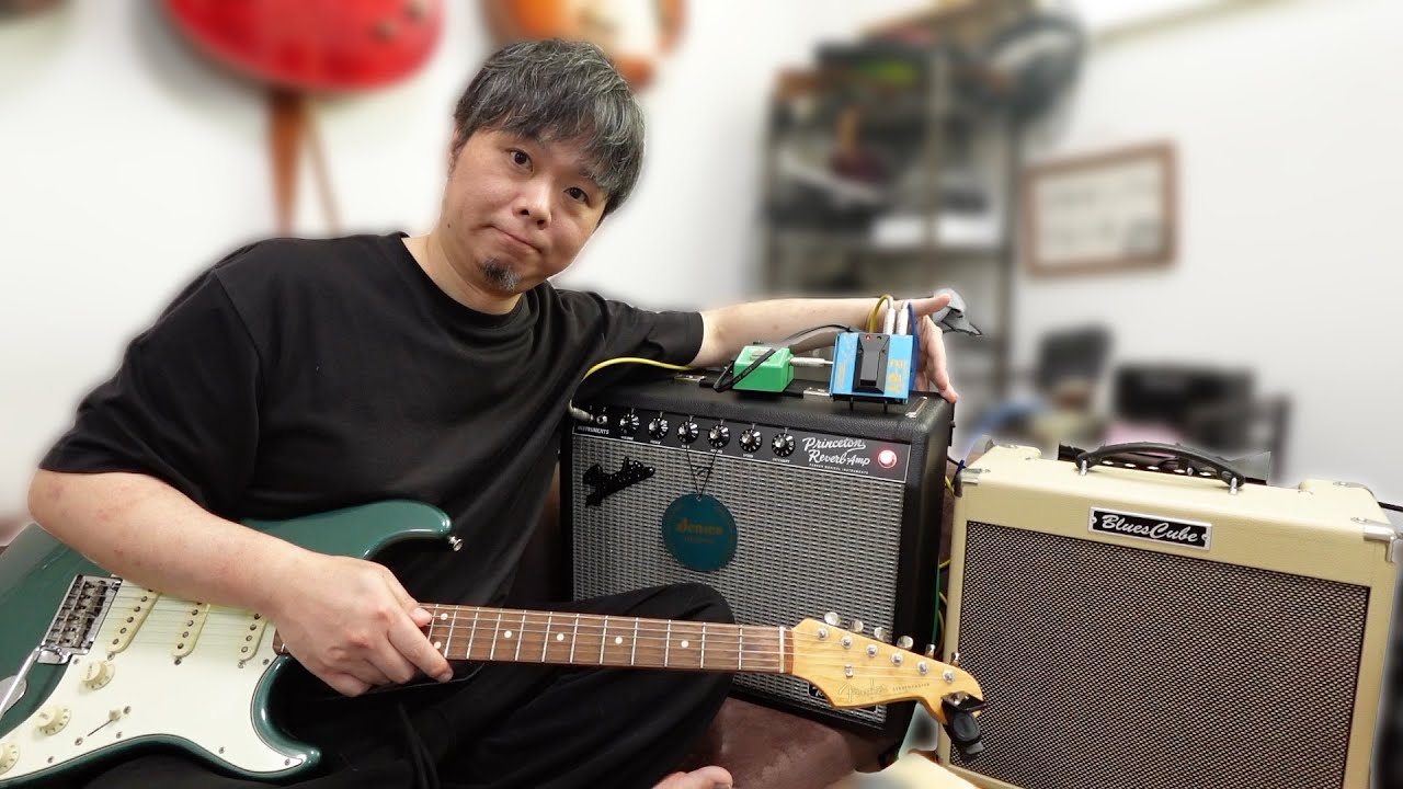 デジタル真空管対決！Blues Cube Hot vs Tone Master Princeton Reverb弾き比べ