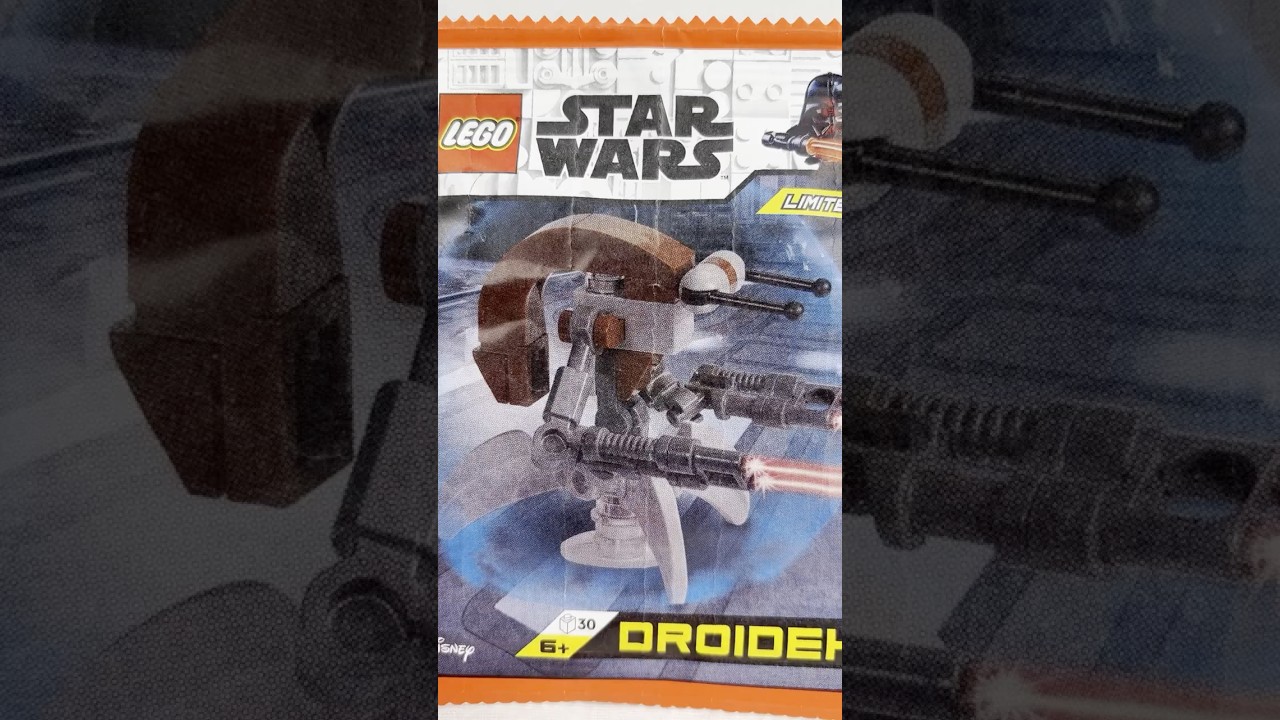 Lego  Star Wars Minibuild - Droideka #lego #starwars #droid #droideka #minibuild