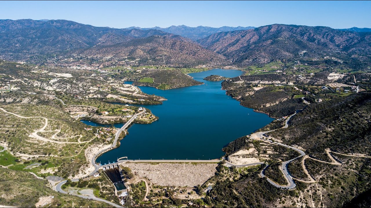 Cyprus Landscapes Video No 003   Germasogeia Dam