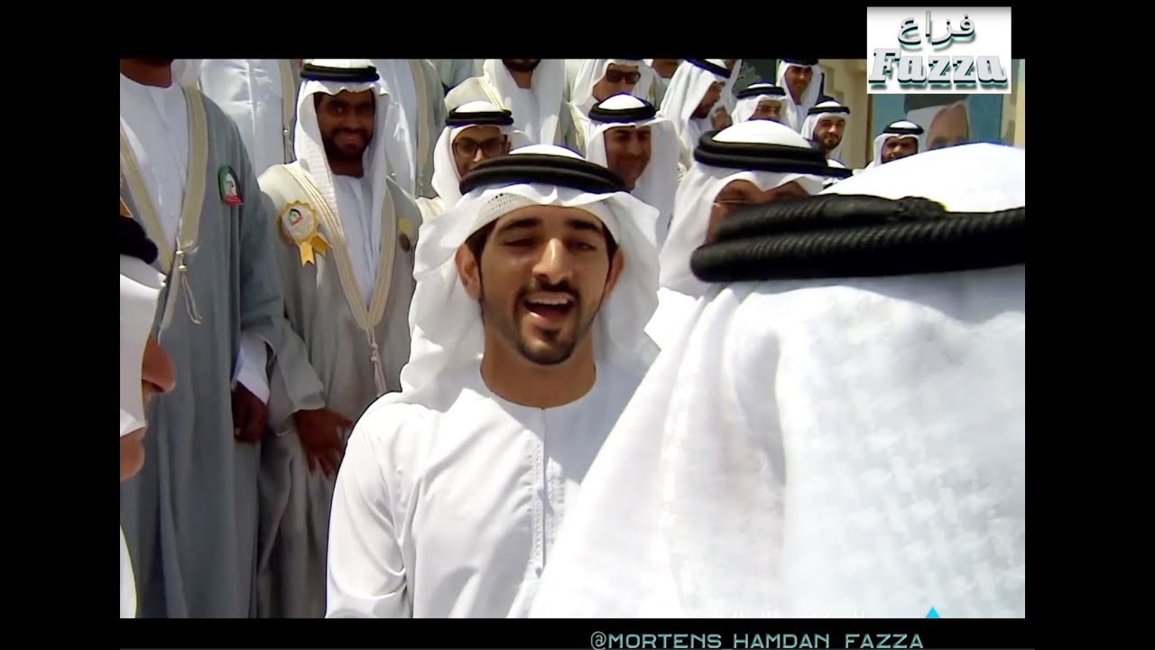 Sheikh Hamdan ( فزاع Fazza ) attends HCT graduation