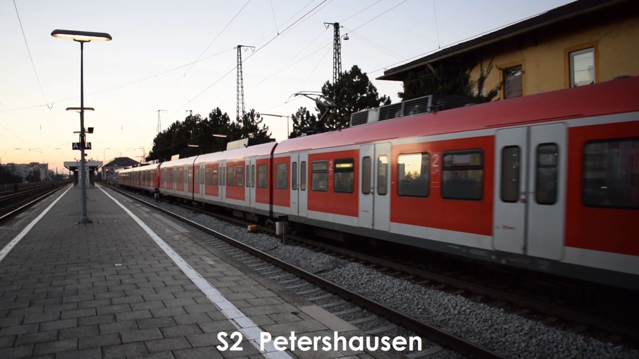 Bahnhof Laim mit Zügen der S-Bahn München (ET 423)