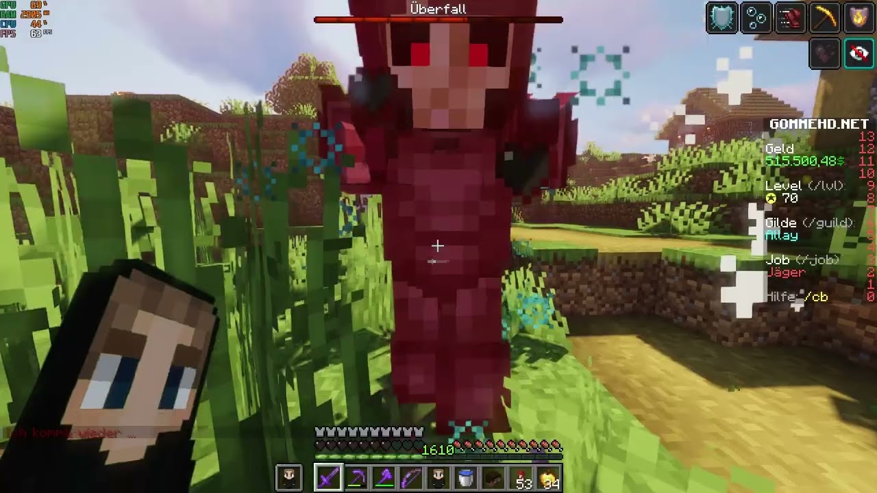 GommeHD.net CityBuild — Herobrine spawnt…